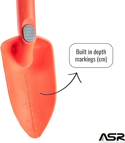 Miniatura 6 de ASR Outdoor - Paleta de mano de nailon resistente naranja de 11 pulgadas