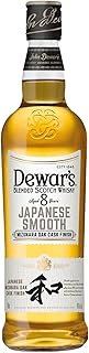 Dewar’s Japanese Smooth 8 Year Old Blended Scotch Whisky with Gift Box, Double Aged & Finished in Japanese Mizunara Oak Casks, 40% ABV, 70cl / 700ml