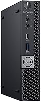 Vista 3 de Dell Mini computadora de escritorio OptiPlex 5070, procesador Intel Core i3-9100T de 9ª generación de hasta 3.7 GHz Micro PC, 16 GB DDR4 RAM, 512 GB