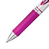 Pentel EnerGel RTX Retractable Liquid Gel Ink Pen, (0.7mm) Medium line, Magenta Ink, Box of 12 Pens (BL77-V4) – view 6