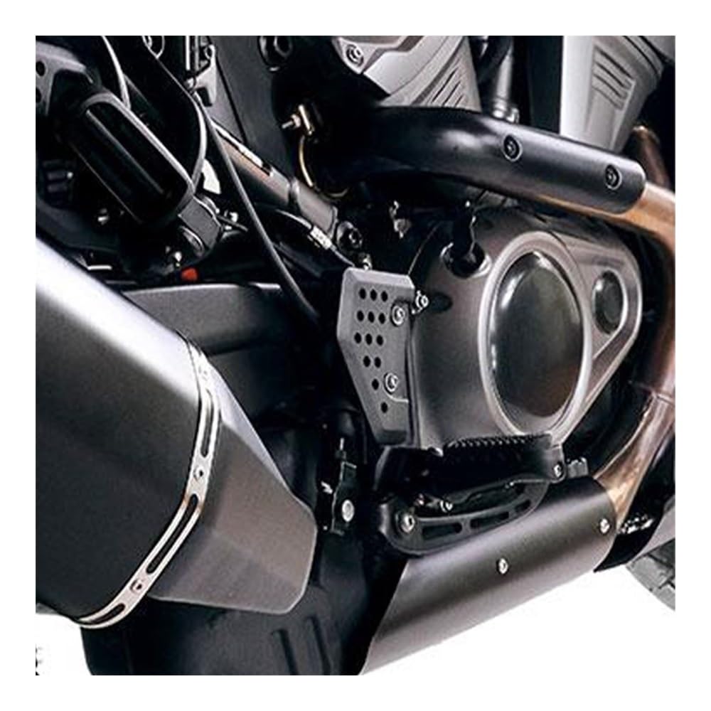Scudo termico moto Accessori Moto Tubo Di Scarico Silenziatore Termico Copertura Protezione Tallone Accessorio Per P&an Am&erica 1250 2021-2022