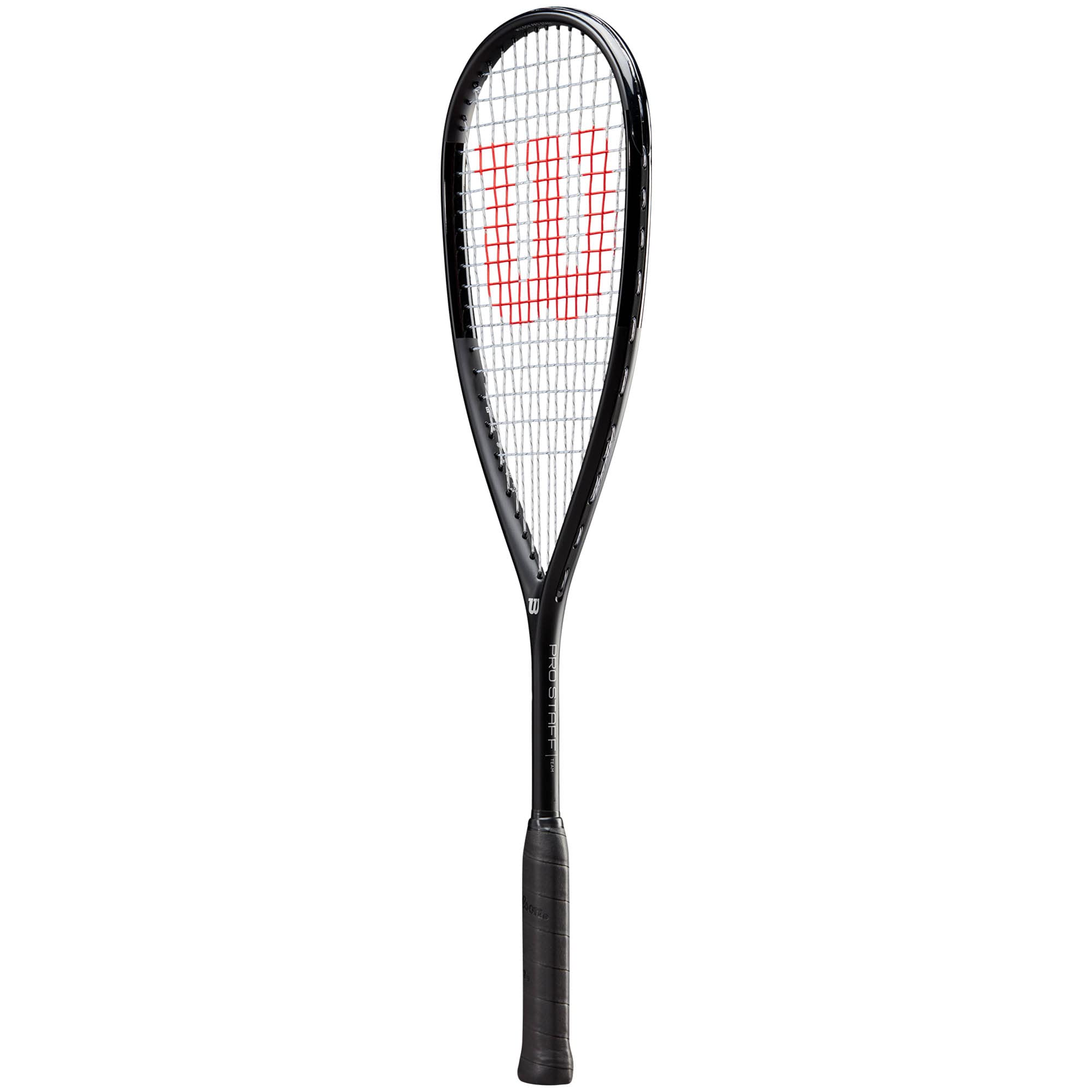 Wilson Squash Racchetta Pro Staff Team, Unisex, Manico Pesante, Nero, WR031010H0