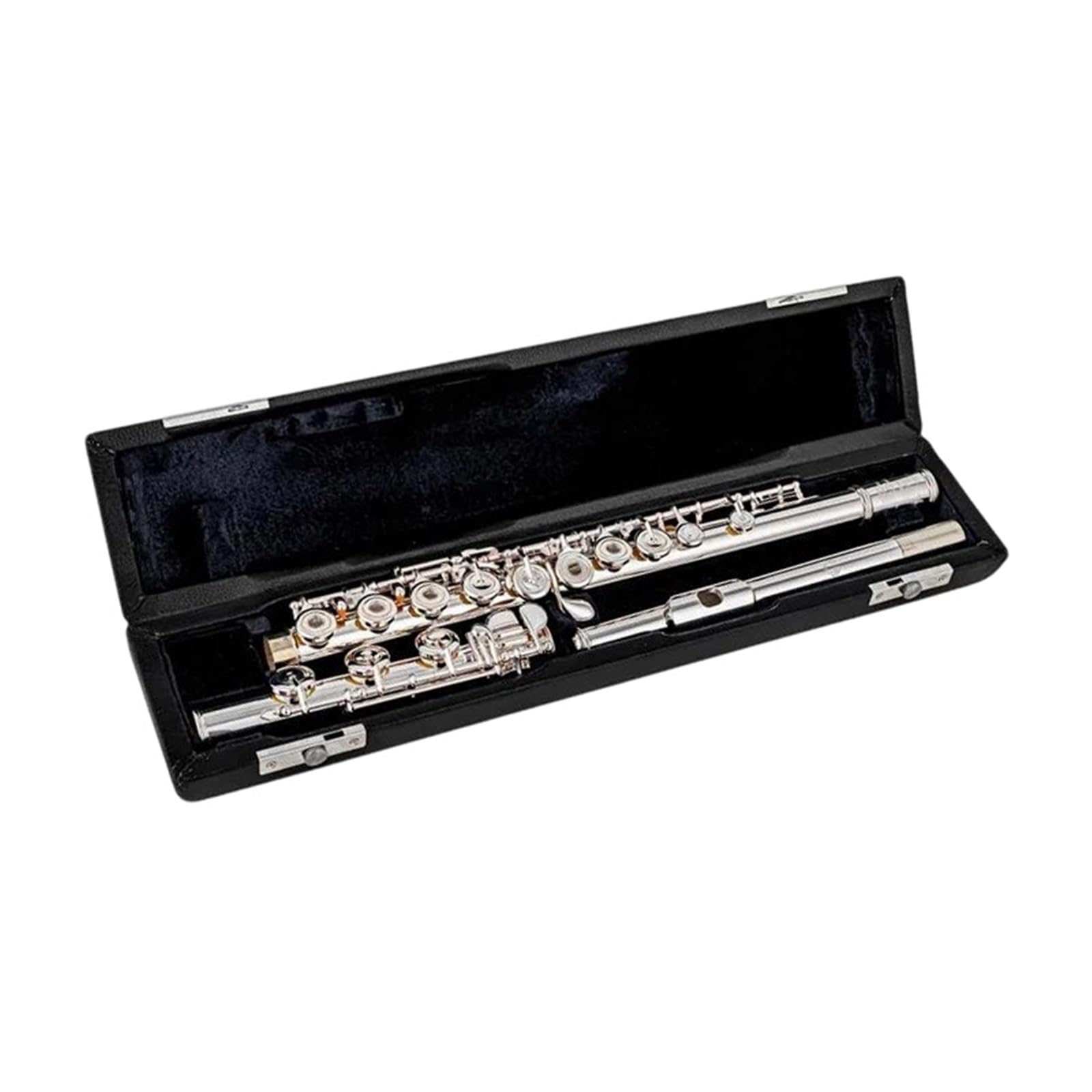 Querflöte mit 17 Löchern, H-Fuß, E-Ton, Musikinstrument, Kupfer, versilbert, leicht zu Spielen,