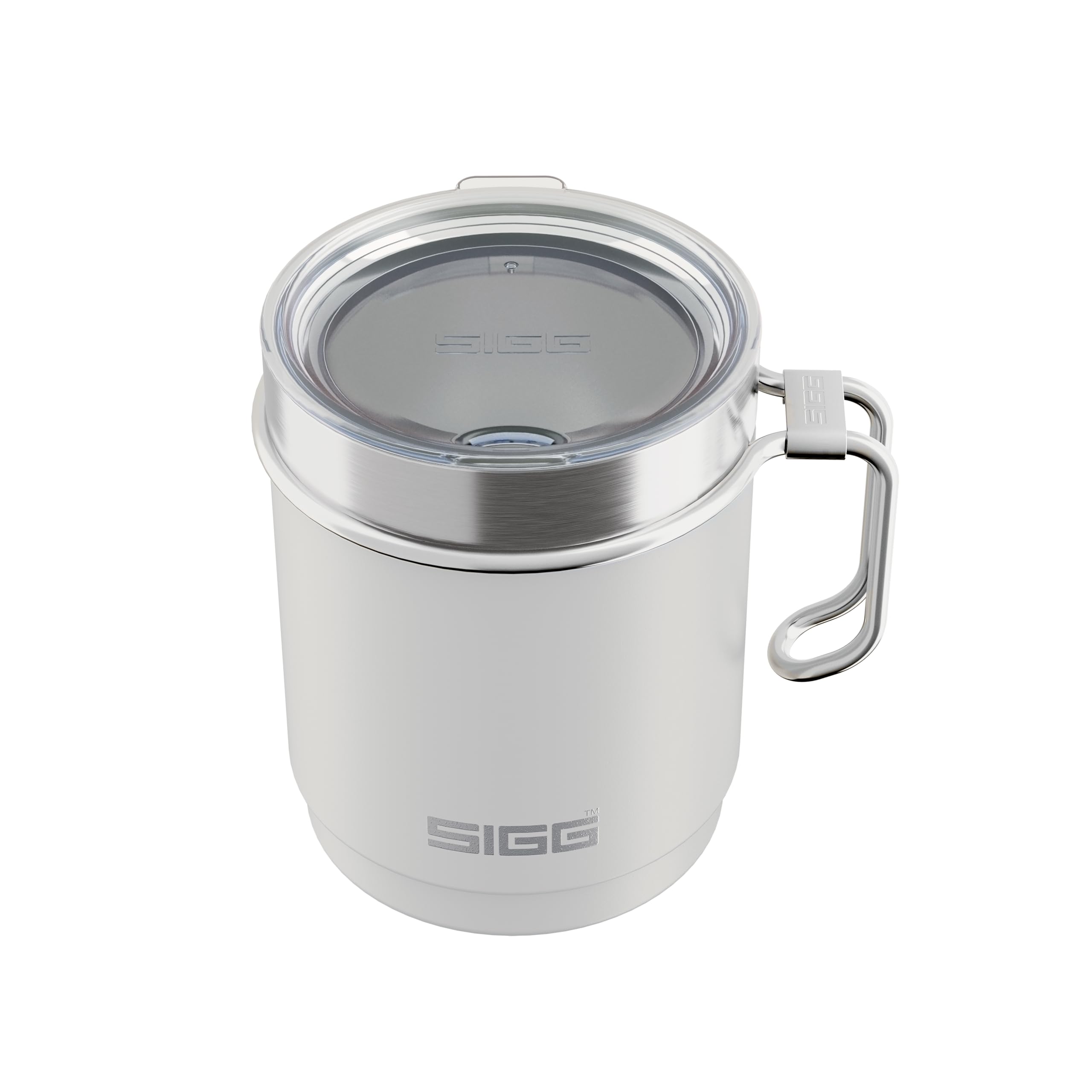 Portavivande SIGG Selenite In Acciaio Inox 18/8 - 0.75L, Design Gemstone, Con Separatore E Anello Silicone - Foto 3