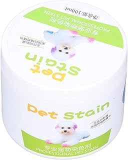 01 02 015 Dog Hair Dye, DIY Pet Grooming Fashionable Easy to Use Safe Pet Hair Dye Permanent for Pet Grooming(Sapphire Blue)