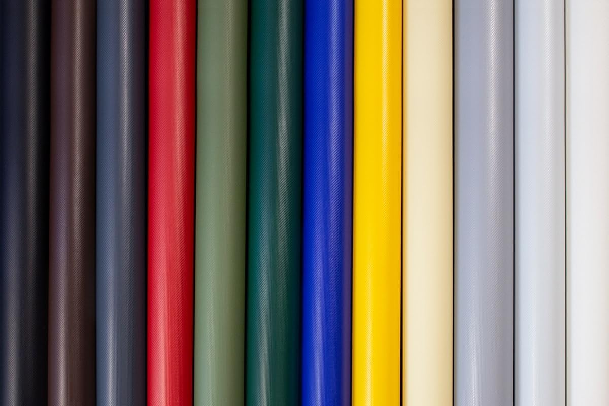 ANKO PLANEN plandeka PVC na samochód ciężarowy 600 g/m² z ocynkowanymi oczkami co 50 cm – odporna na UV i rozdarcia, matowa plandeka ochronna i przemysłowa (Biała, 3 m x 4 m)