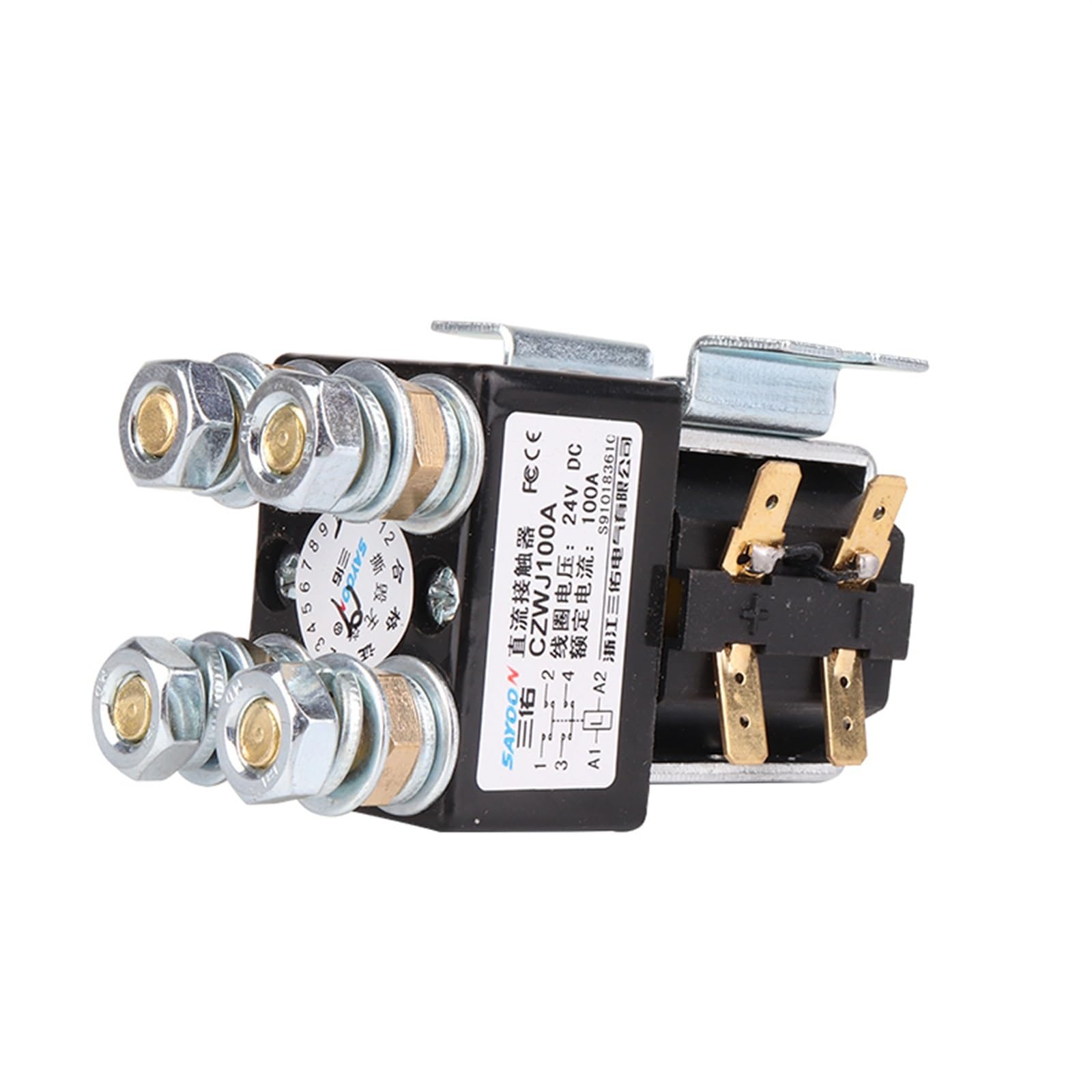 QEFHSVVZE China Made 24v 200A SW190 dc contactor