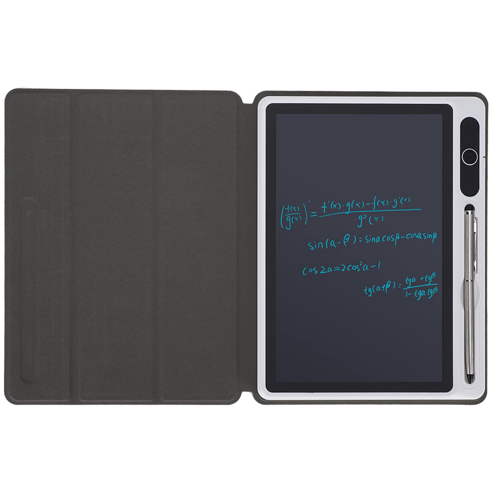LCD Writing Tablet Electronic Handwriting Board with Pressure Sensor for Kids Students Business Black 9.3 Inch