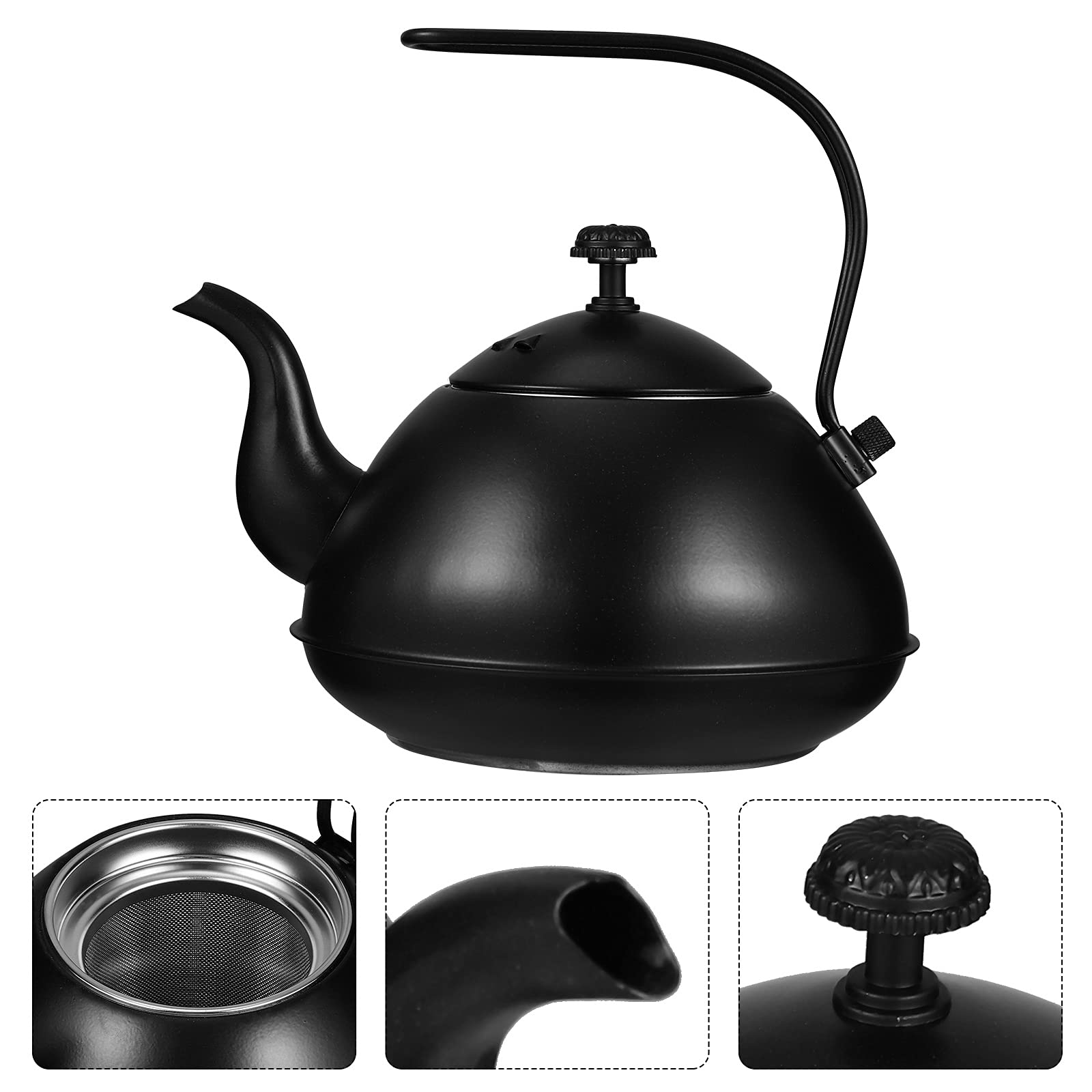 szt. Garnek Czajnik kuchenny Espresso Gazowy kubek termiczny do kawy Bojler na gorącą wodę Czajnik do kawy Expresso Filiżanka kawy Czajnik na wodę do kawy Podgrzewacz wody ze stali nierdzewnej Zrób