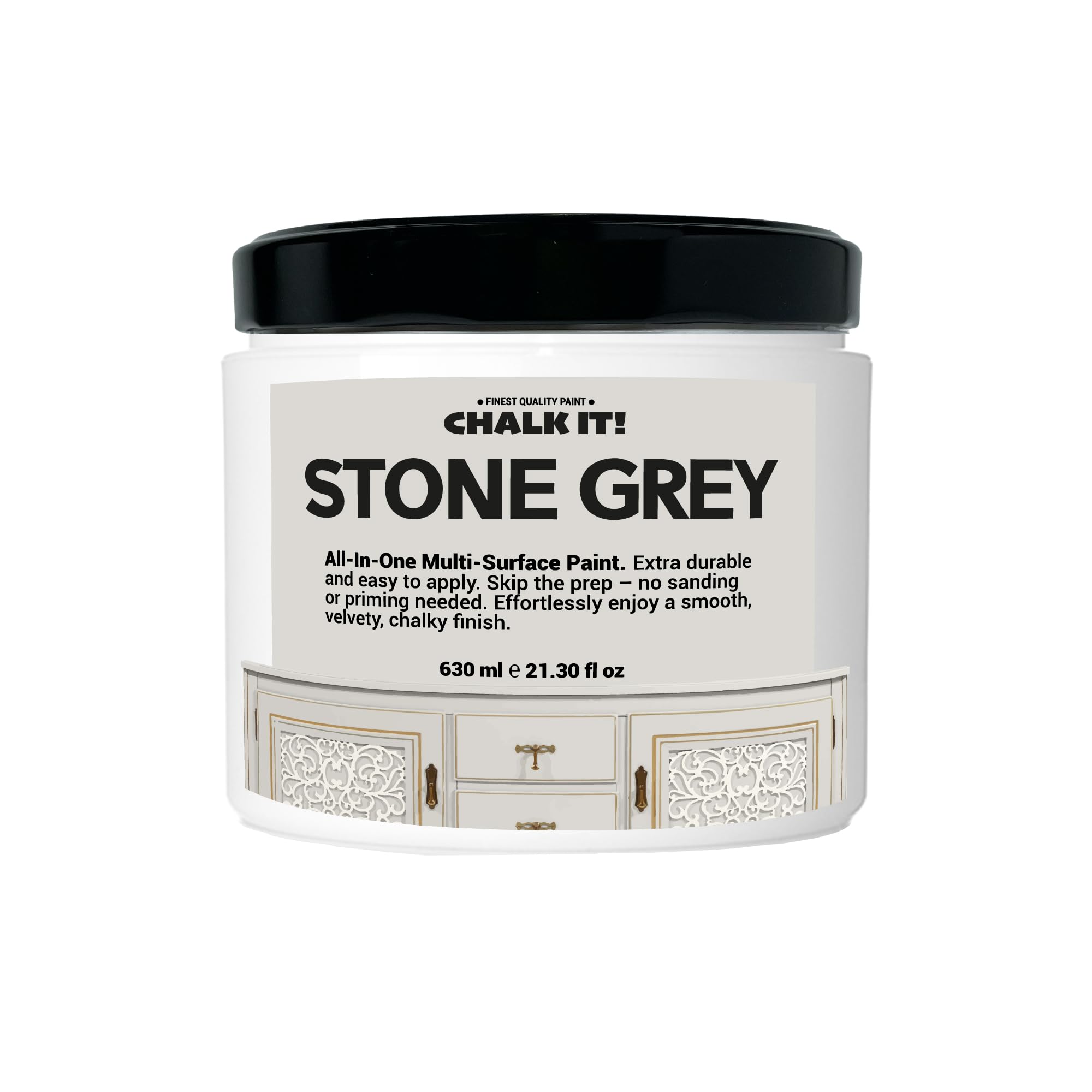 CHALK IT! All-in-One Chalk Paint Stone Grey