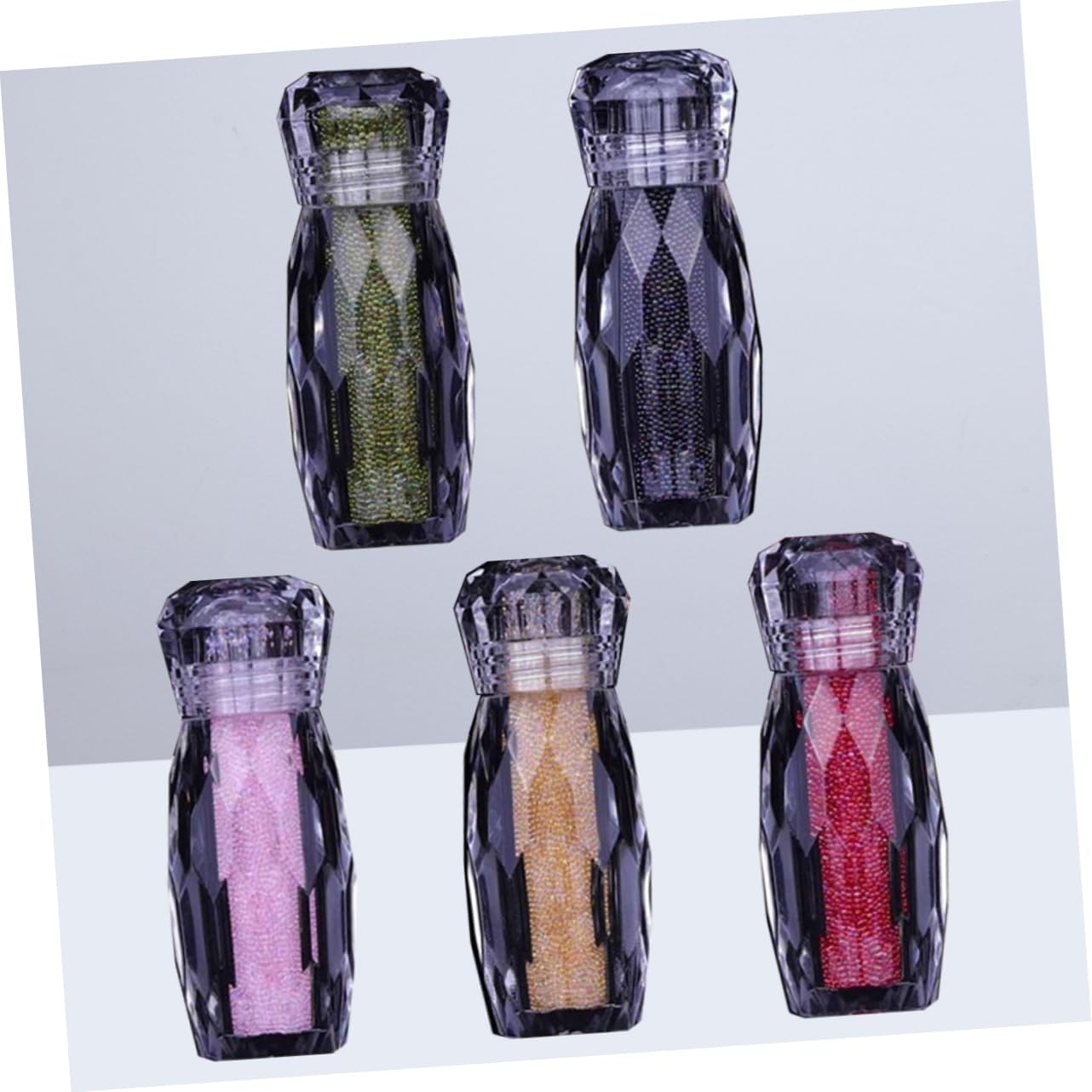 NOLITOY 10pcs Nail Tech Must Haves Manicure Rhinestones Bead Nail Stickers Glitter Rhinestones for Home Salon Decor