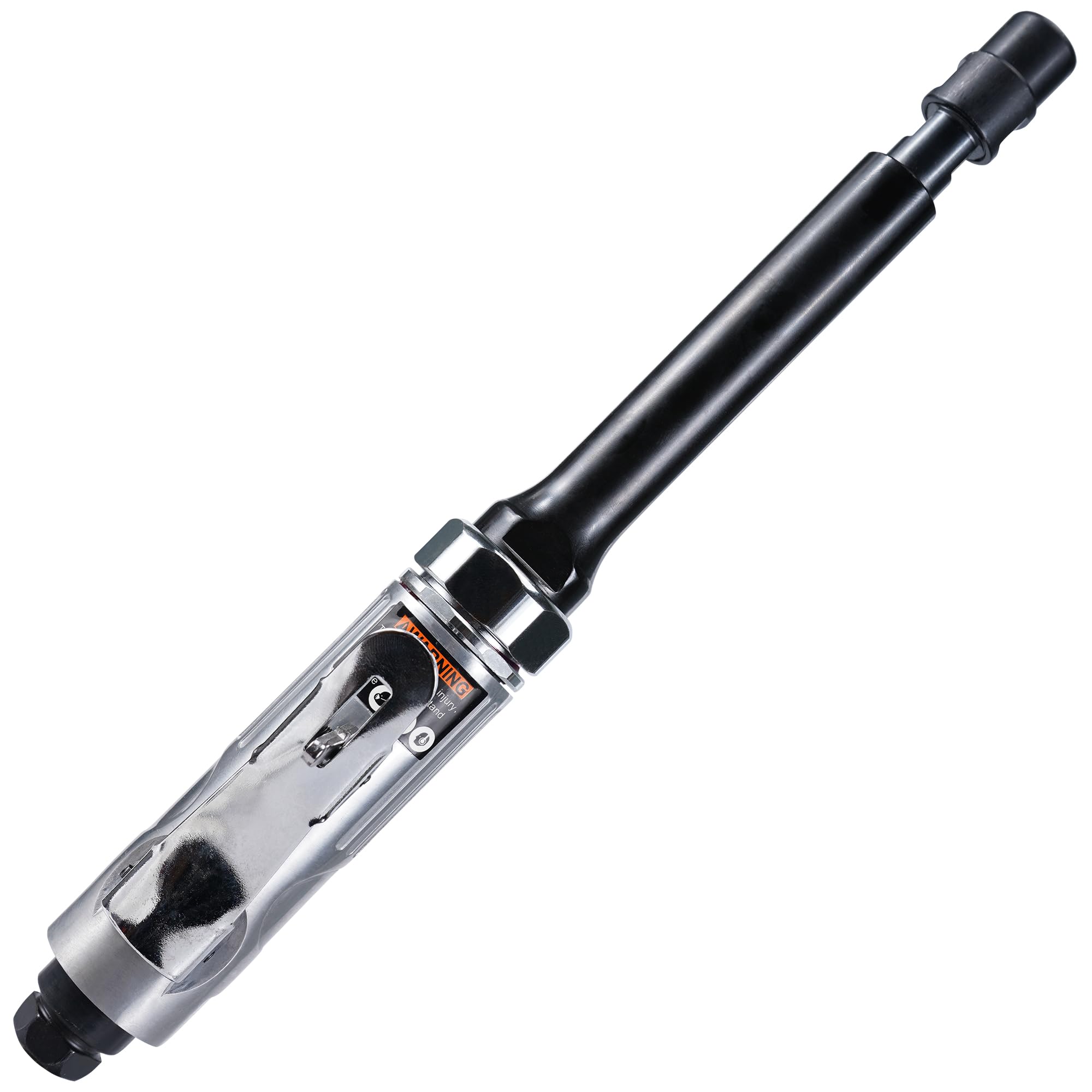 Smerigliatrice pneumatica, set di smerigliatrici ad aria estesa da 12,7 cm con pinze da 1/4" e 1/8", smerigliatrice pneumatica da 20.000 giri/min per porting, lucidatura e sbavatura, scarico
