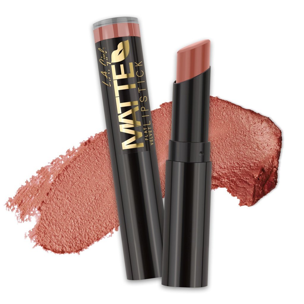 (3 Pack) L.A. GIRL Matte Flat Velvet Lipstick – Snuggle