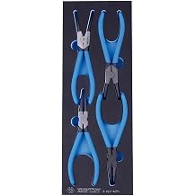 KING TONY 9-44214Gpv Circlip Plier Set For Eva Trolley, 4 Pieces