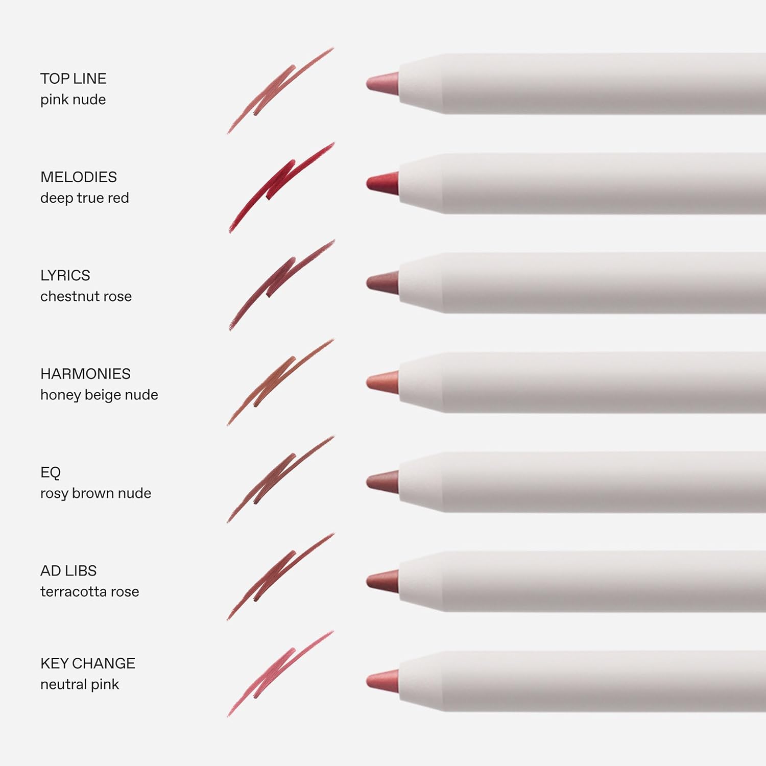 r.e.m. beauty by ariana grande At the Borderline Lip Liner Pencil in Top Line | Highly Pigmented Creamy Lip Liner | Fuller Looking Lips | Built In Sharpener | Highly Pigmented, Creamy, Fuller Looking Lips, Built In Sharpener