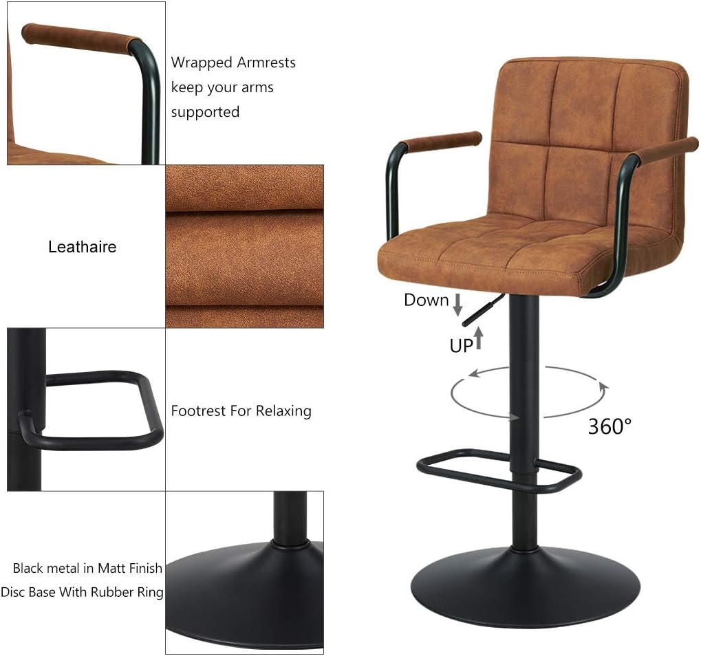 Buy Duhome Breakfast Swivel Bar Stools