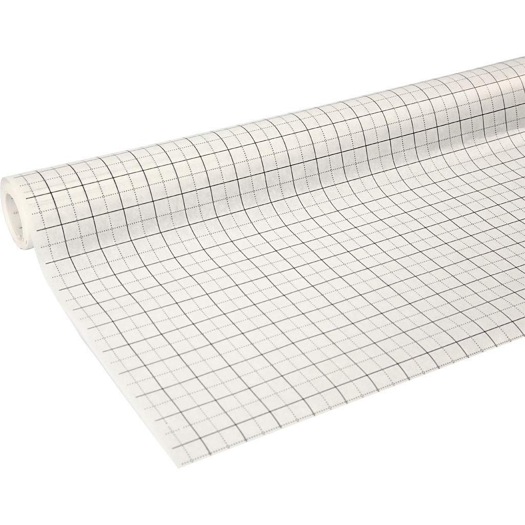 Papier Patron quadrillé, l: 80 cm, 15m [HOB20706]