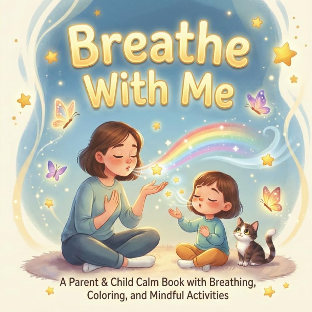 Breathe With Me: A Parent & Child Calm Book with Breathing, Coloring, and Mindful Activities