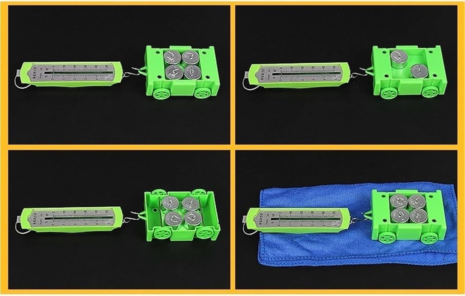 Kit di esperimenti di fisica e meccanica Set di pulegge a leva