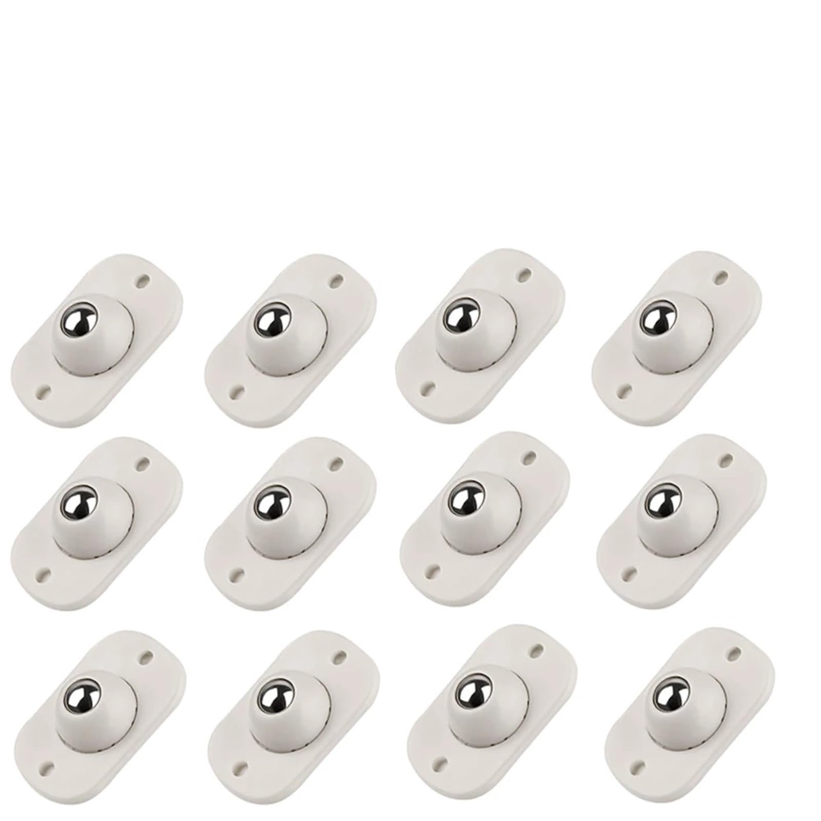Caster Wheels, 4-40PCS Self Adhesive Swivel Caster Wheels 360 Degree Rotation Swivel Castors Mini Wheels for Moving Furniture Caster Pulley(12pcs)