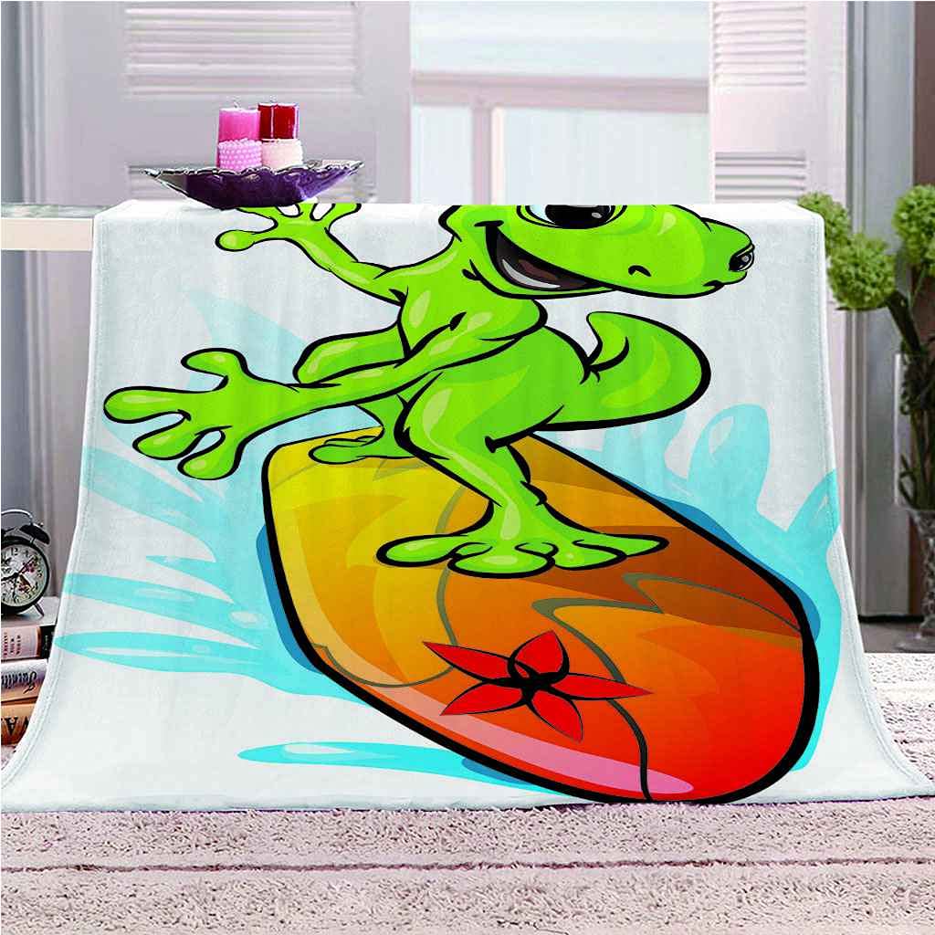 Couverture polaire dinosaure pour des soirées cocooning chaleureuses en famille