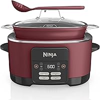 Ninja Foodi PossibleCooker MC1000 8.5Qt Multi-Cooker: 4-in-1 Slow Cooker, Dutch Oven, Sear/Sauté, Oven-Safe to 500°F (Renewed)