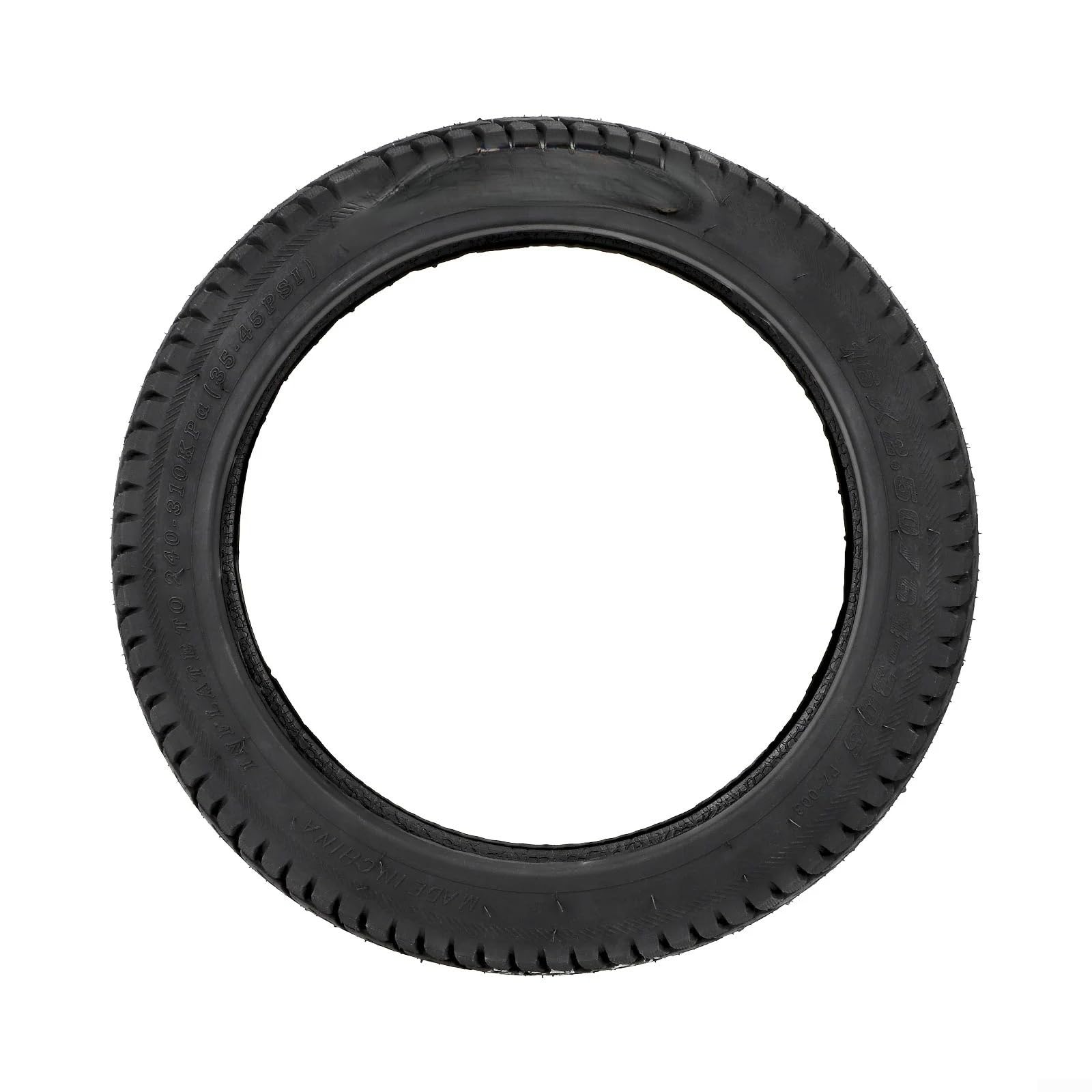 Gdfnmogo 16x2.50 Tubeless Pneumatico Bici Elettrica Addensato Gomma