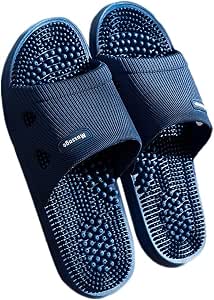 GHYUB Ciabatte da Massaggio Bagno Uomo ,Pantofole Estive Donna Sandali A Punta Aperta,Uomini E Donne Doccia Antiscivolo Pantofole Pool Scarpe da Spiaggia Unisex Sandali da Bagno
