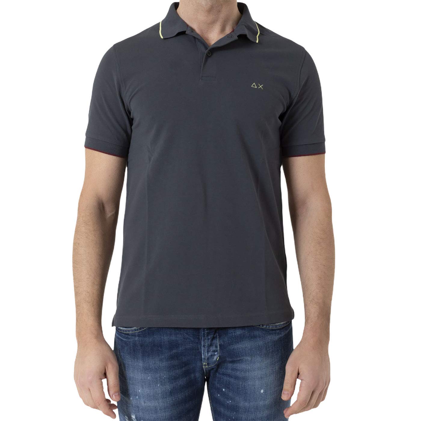 SUN68 A31110 99 Tusz polo Mężczyzna, lotnictwo, M