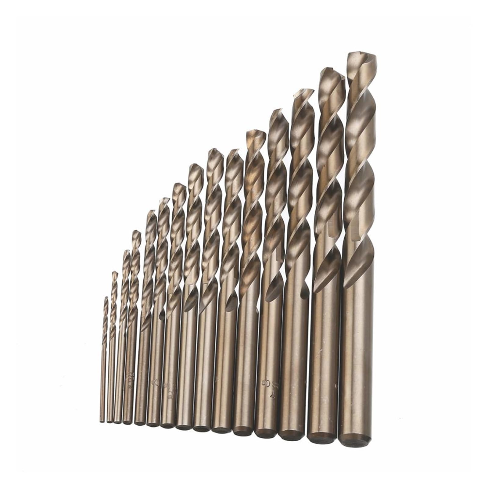 Brocas for Trabajo De Madera Y Metal, Vástago Recto De Acero M35 HSS, Herramientas Eléctricas De Broca En Espiral De 1,5-10mm, 15 Uds.