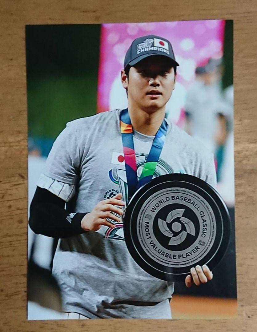 Amazon.co.jp: WBC 2023 侍JAPAN 大谷翔平MVP フォト No.6 : スポーツ