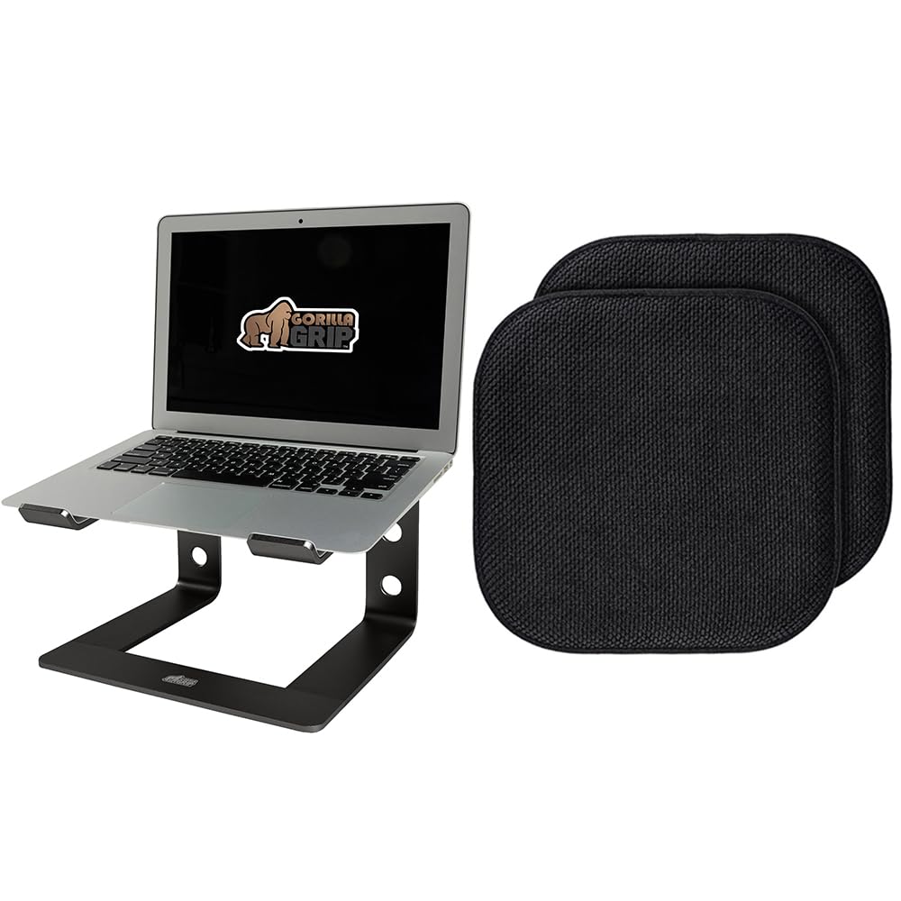 Gorilla Grip Laptop Computer Stand and Memory Foam Chair Cushions