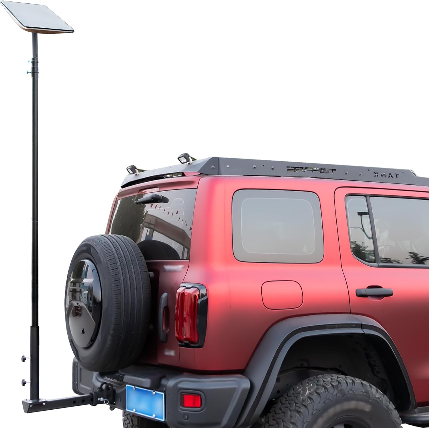 Starlink Trailer Hitch Mount Kit, Beciety Starlink Mounting Kit, Fits 2 in Square