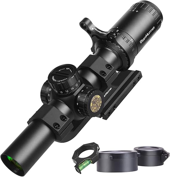 WestHunter Optics HD 1.26x24 IR FFP Compact Riflescope