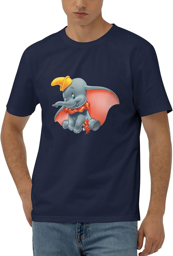 Amazon Co Jp ダンボ 1 メンズ 半袖 Tシャツ 簡約 丸首の上着 半袖 Tシャツ 吸汗速乾 通気性 丸襟tシャツ 日常用 青少年 夏服 ショートスリーブトップス ポロシャツティーシャツ ファッション