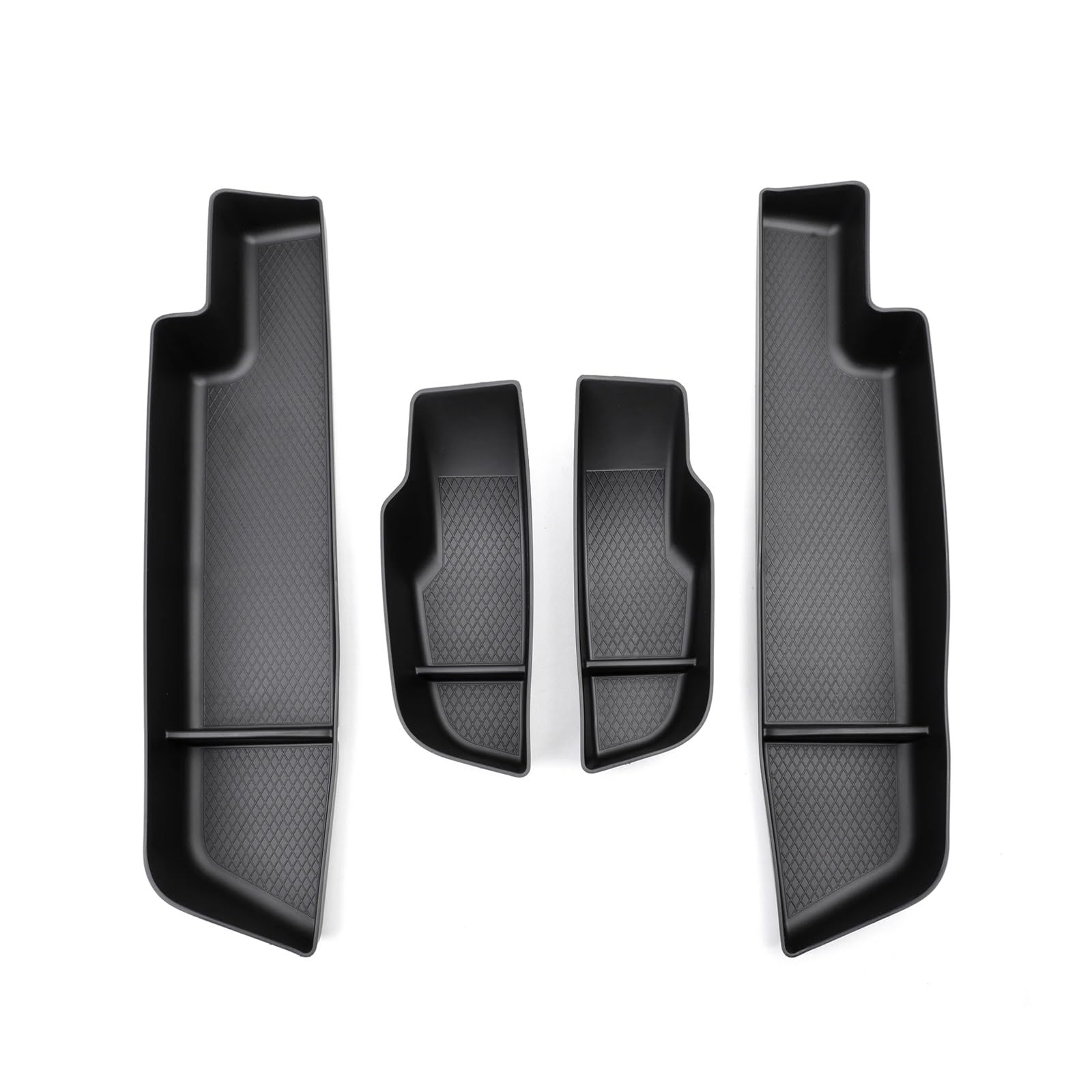 Boxauto Per Q4 E-tron Scatola Portaoggetti Laterale TPE Maniglia Porta Anteriore Posteriore Riordino Auto Custodia(DOOR 4PCS)