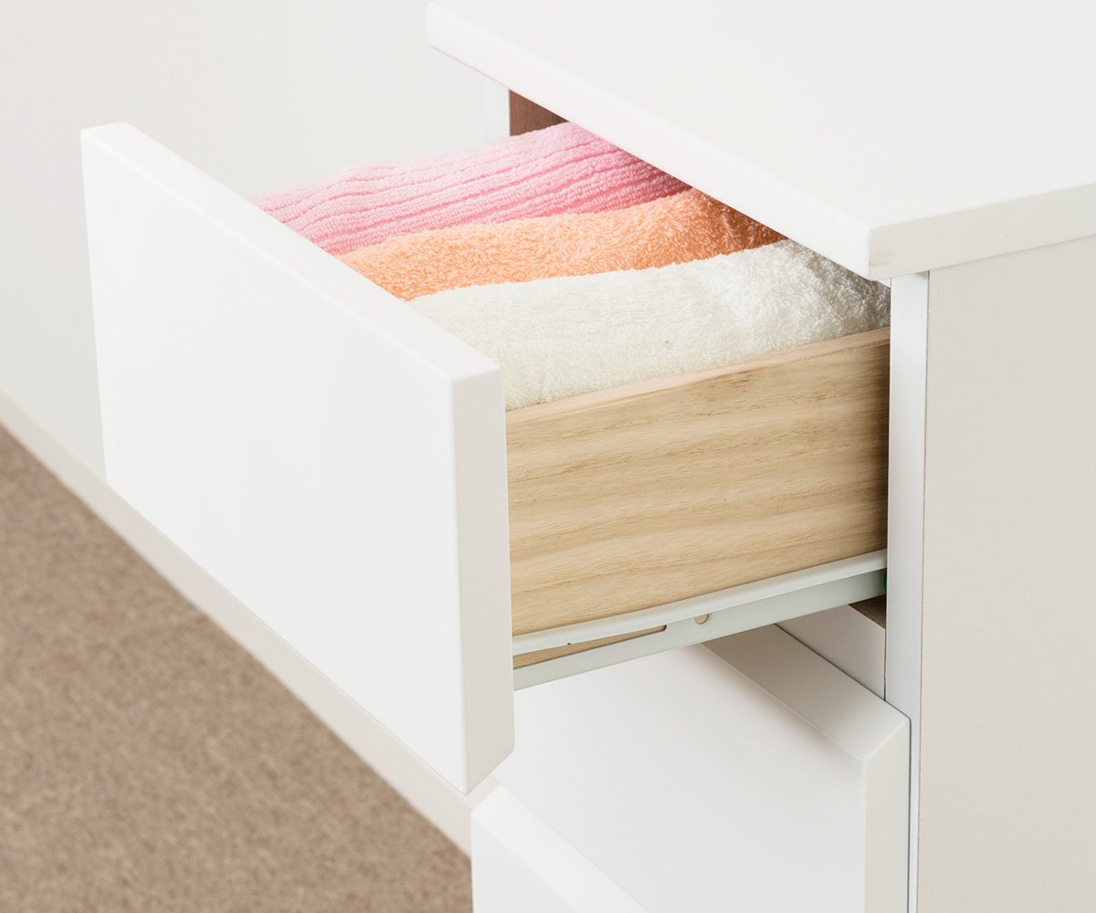 Amazon｜クロシオ シャイン スリムチェスト 7段 幅30.5cm 完成品