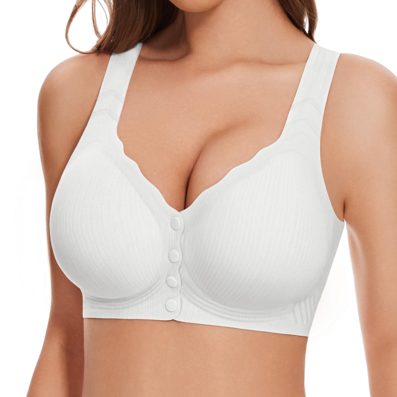 Seamless Front Close Bra