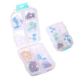 Zuihug Travel Pill Organizer