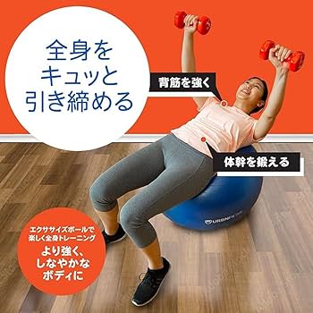 URBNFit バランスボール 65cm スポーツ エクササイズ ボール Amazon.com: URBNFit Exercise Ball - Yoga Ball in Multiple