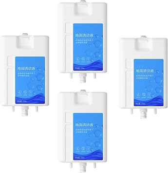 Floor Cleaner 450ml, Compatible With Dreame L20 L30 Ultra/ X10 X20 Plus/ L10 Prime L10s Pro, Robot Vacuum Cleaner Detergent4pcs