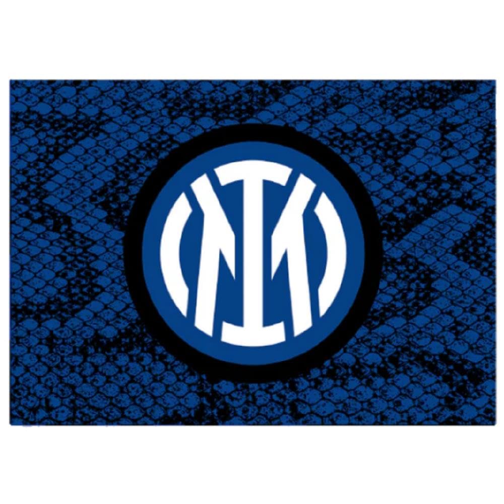 Bandiera Stadio 100x150 Gigante 140x200 cm Nero ed Azzurro Tricolore Bandiere Nero ed azzurre PS 03651