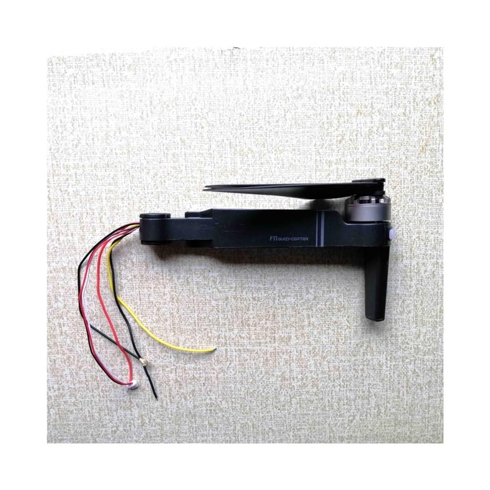 Części zamienne do zdalnie sterowanego drona Akcesoria Łopatki Silnik Składane ramię Zawiera zestaw podwozia LED Zestaw części do drona F11 F11RPO(1pcs front A)