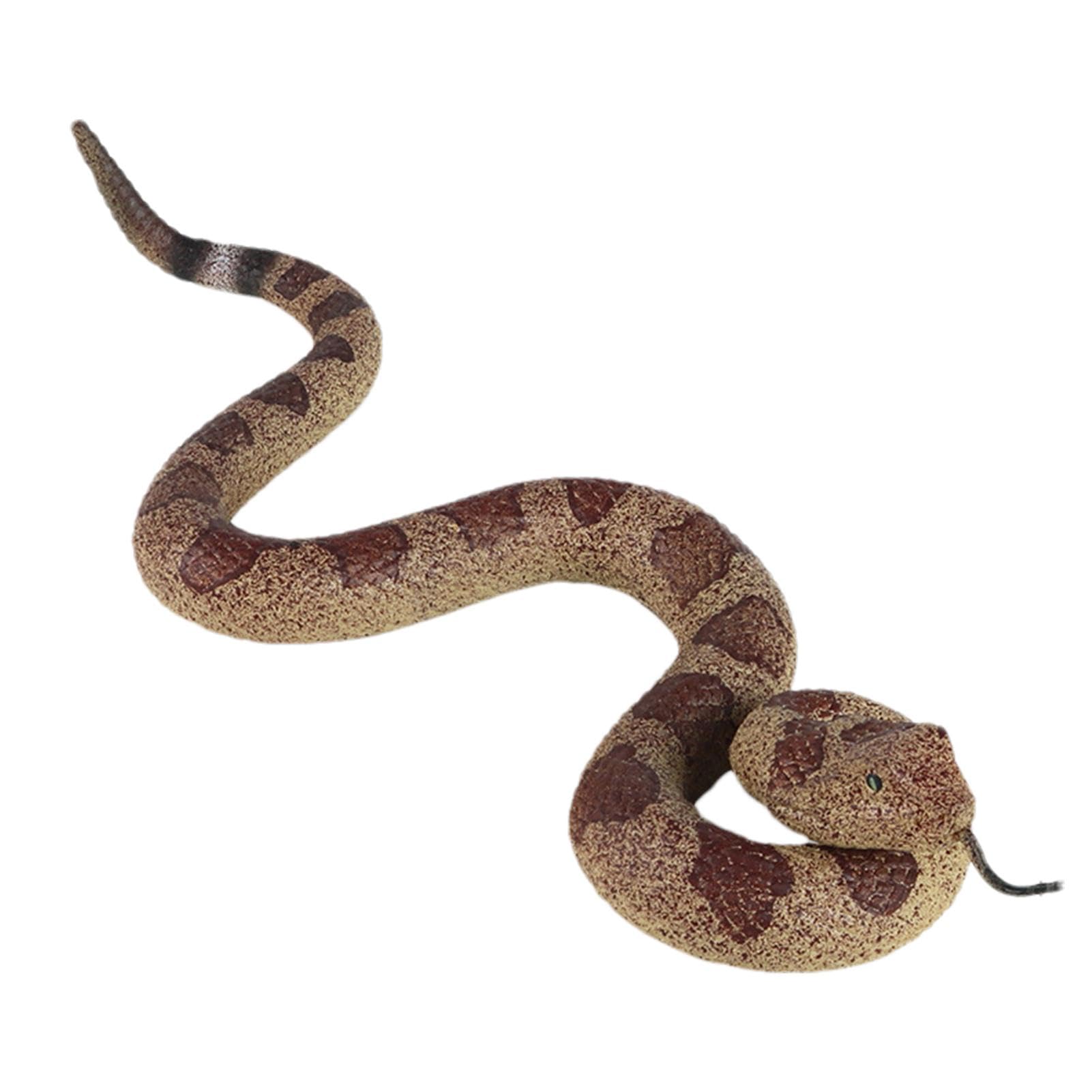 Serpente Finto Realistico Hsxfl In Gomma 30 Cm: Spaventa Uccelli E Scoiattoli In Giardino O Fai Uno Scherzo