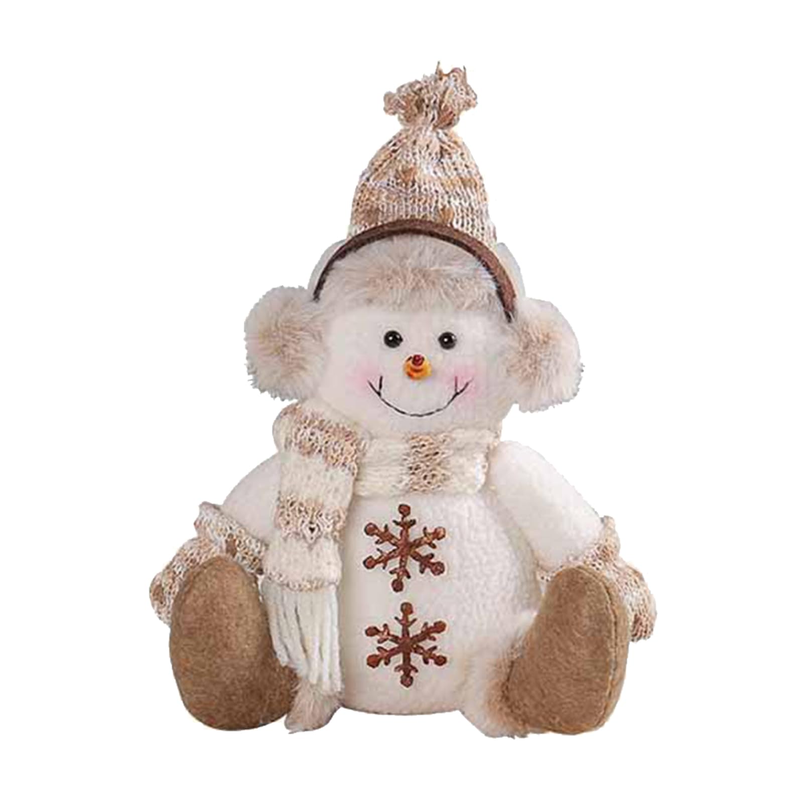 Nucelit Artistics Polygonal Snowman Gnomes Doll Rudolphs Christmas Ornament Soft Knit Festival Home Decoration Fabric Festival Accessories