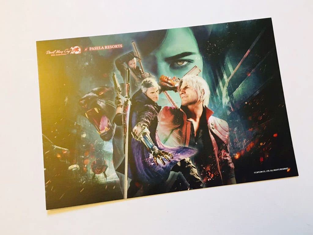 デビルメイクライ　Devil May Cry　 パセラ　カフェ　ポストカード Amazon.co.jp: デビルメイクライ Devil May Cry シリーズ x