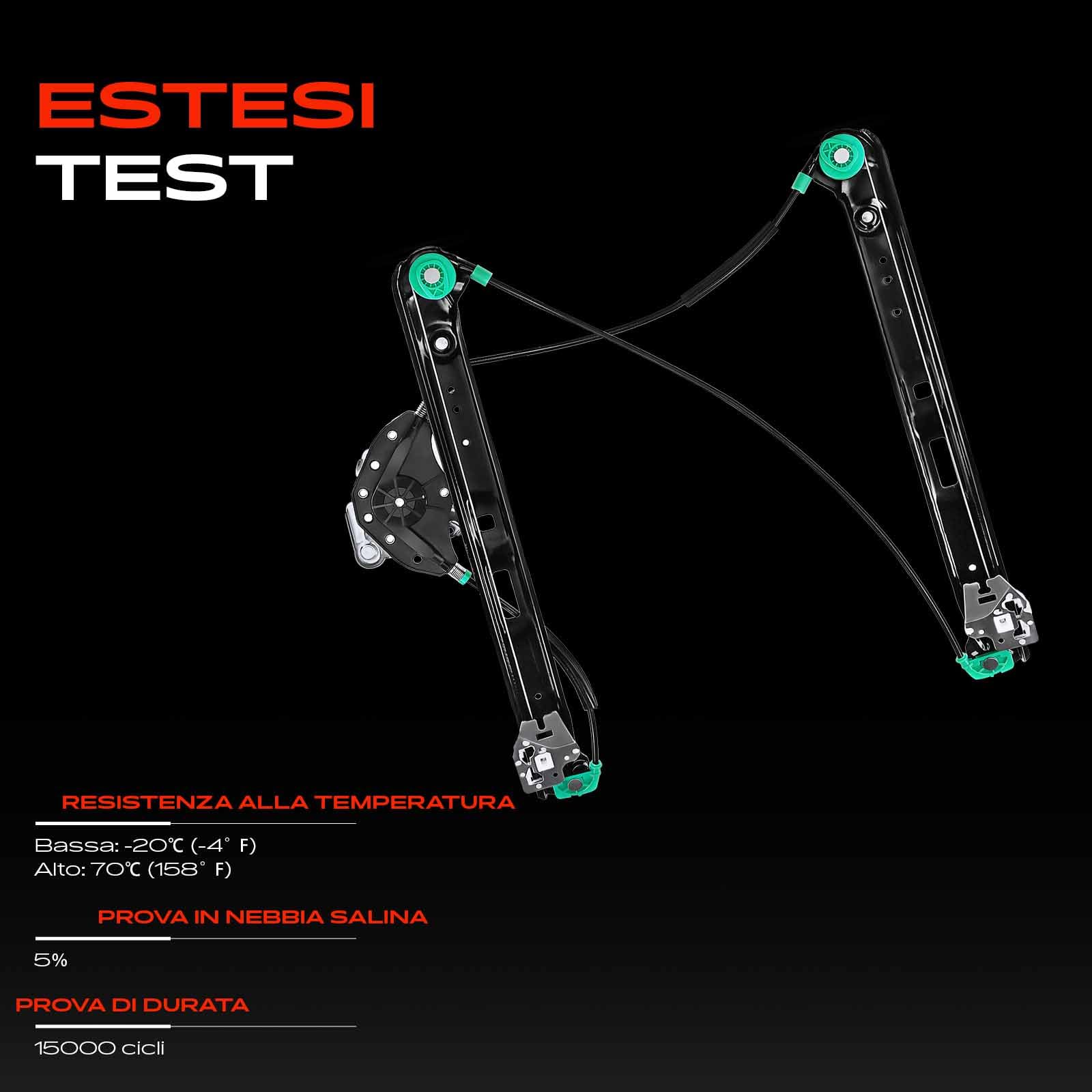 Frankberg Mechanizm Alzacristallo Elettrico Anteriore Sinistro 4/5-Drzwi BMW E46 Touring