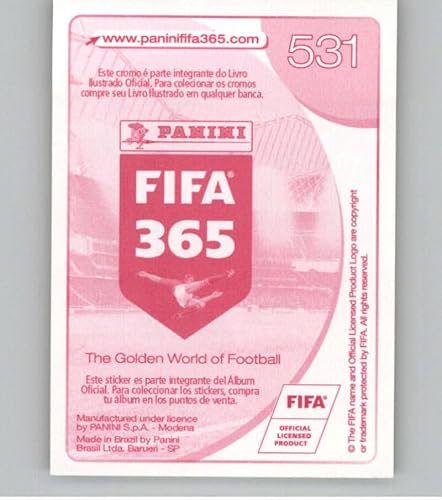 Miniatura 2 de 2016-17 Panini FIFA 365 Stickers CentralSouth America #531 Philipp Lahm FC Bayern Munchen Official Soccer Album Sticker in Raw (NM or Better)