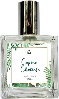 Perfume Masculino Capim Cheiroso 100ml - Com Óleo Essencial Natural