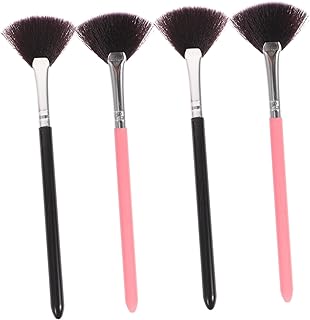 MERRYHAPY Juego de 4 brochas de cosméticos co...